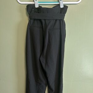 Black High-Waisted Pants